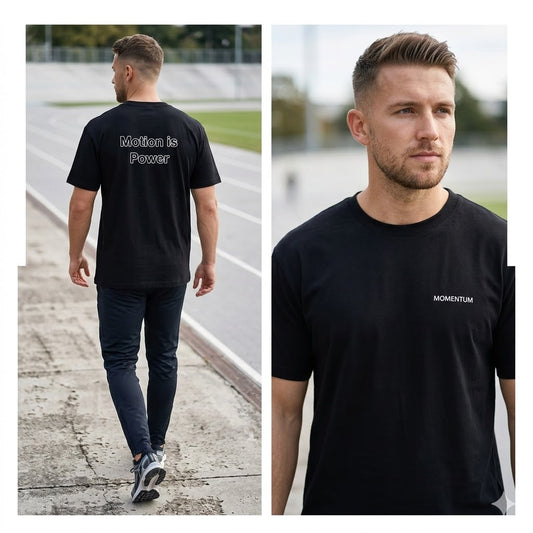 Motion Is Power Tee — Limitless Mode