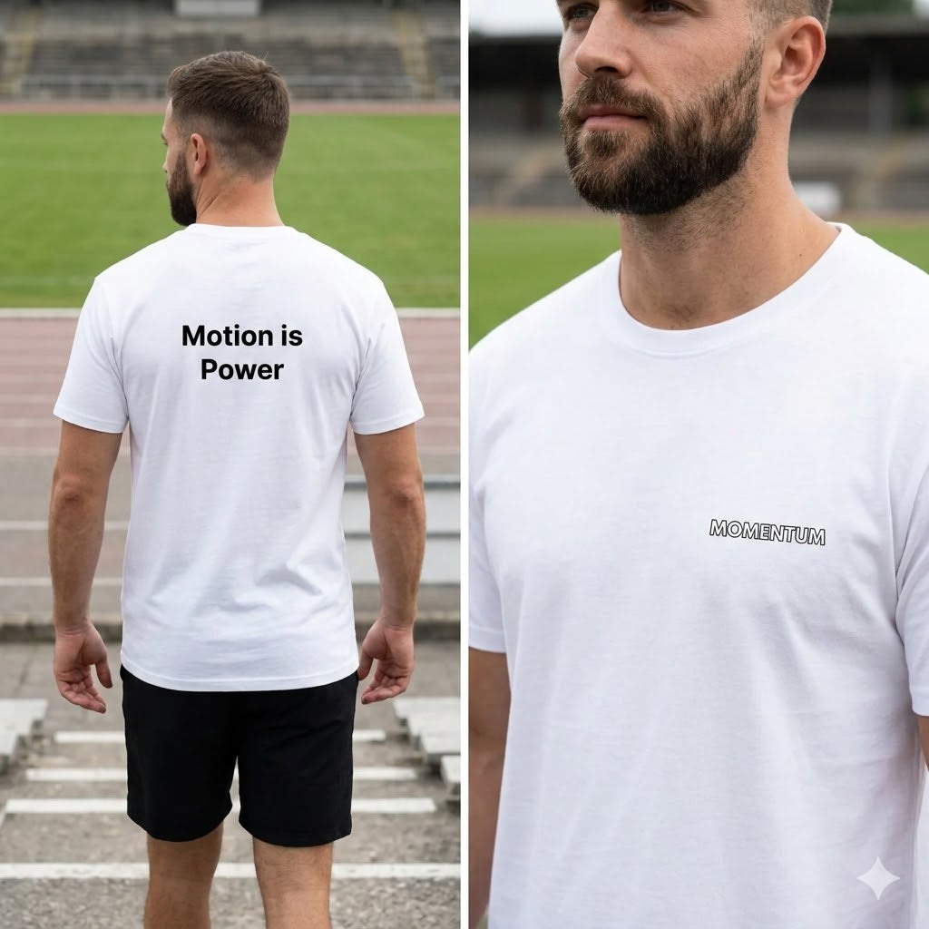 Motion Is Power Tee — Limitless Mode